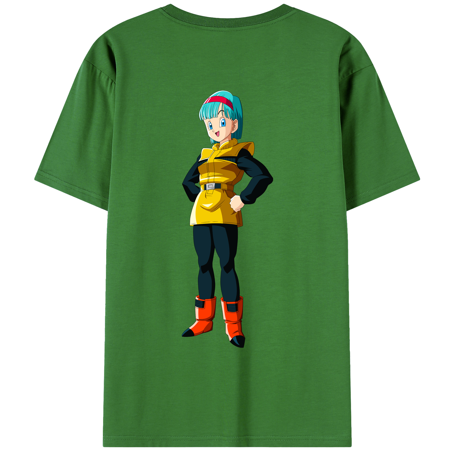 （画像用） ドラゴンボール DRAGON BALL レディース半袖Tシャツ(バックプリント)